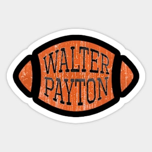 Walter Payton Chicago Football Sticker